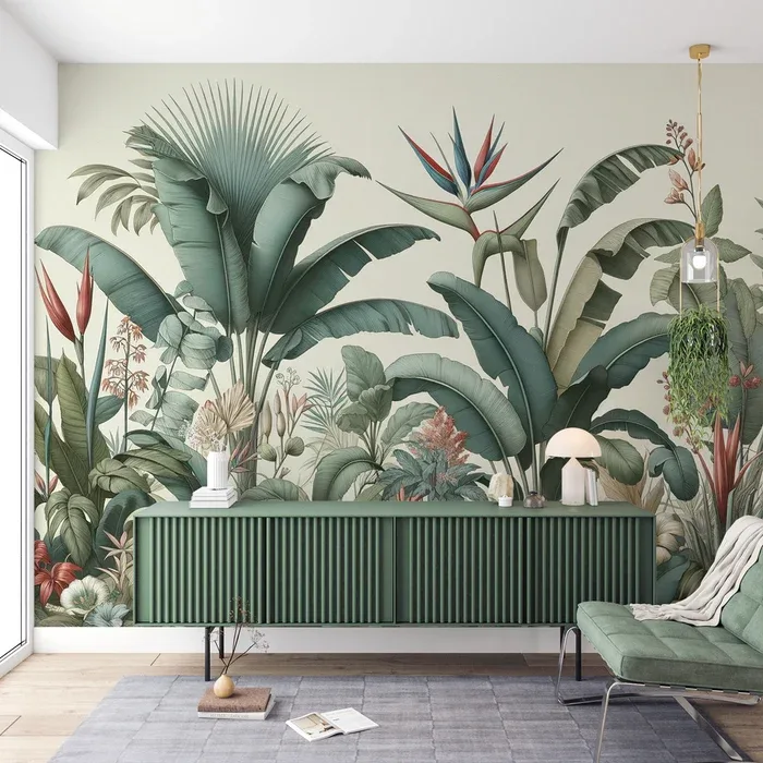 PAPIER PEINT TROPICAL