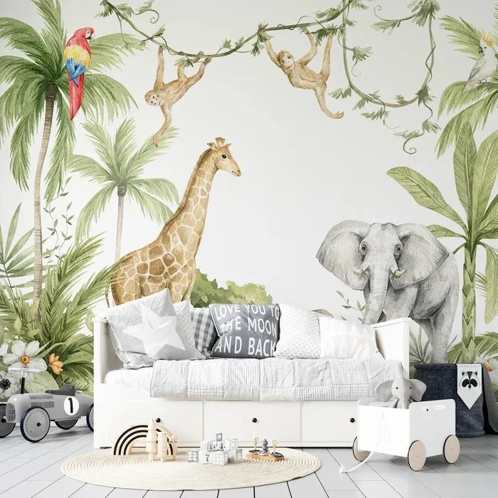 Palmier Girafe Éléphant Guéliz / Targa