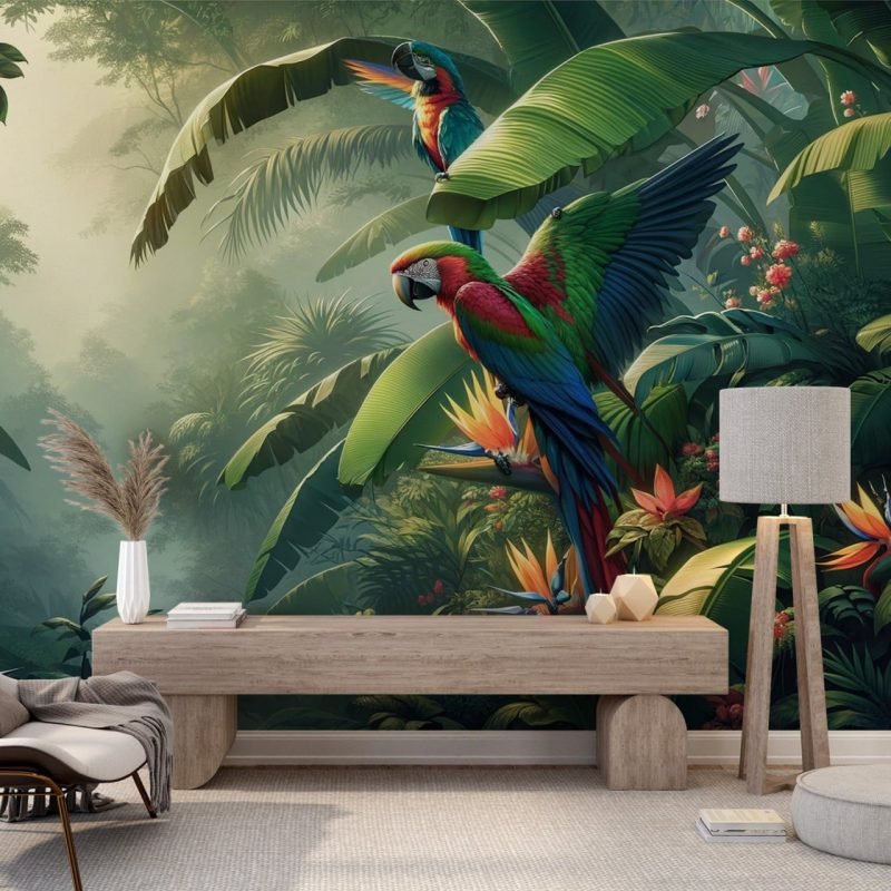 Perroquets Tropicaux